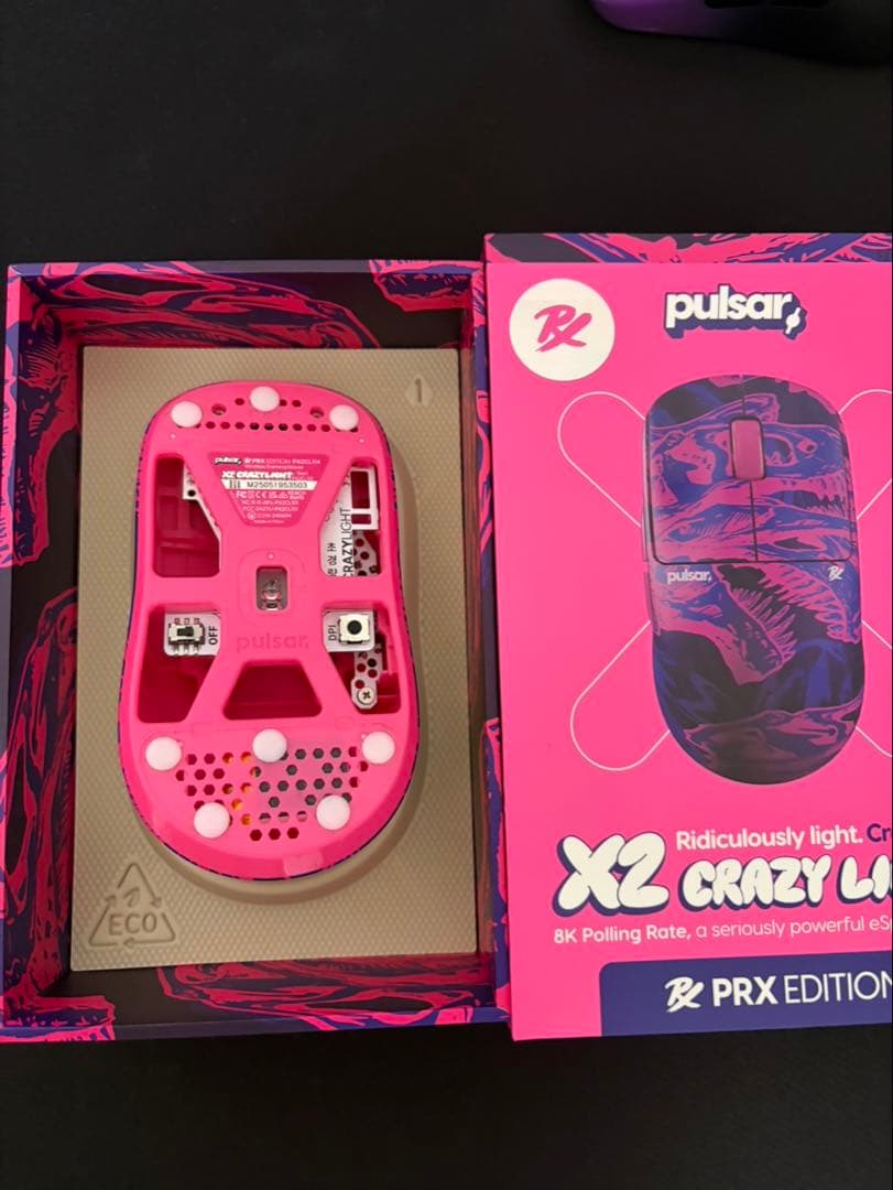 マウス・トラックボール Pulsar X2 CRAZY LIGHT PRX EDITION