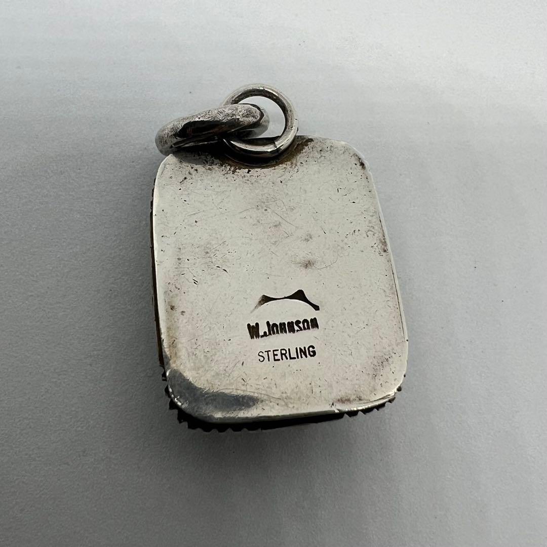 ナバホ w.johnson ペンダントネックレス　チェーン付き