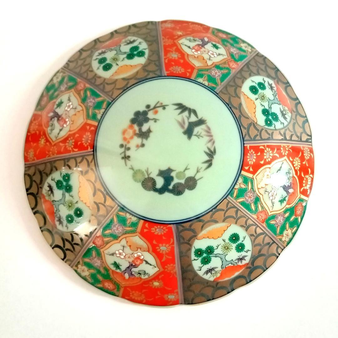 林九郎窯 松竹梅紋 重箱