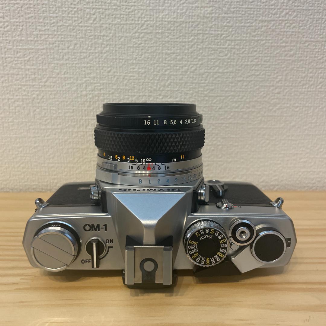 【レア！完動品】 Olympus om-1 VSOE + 50mm f1.8