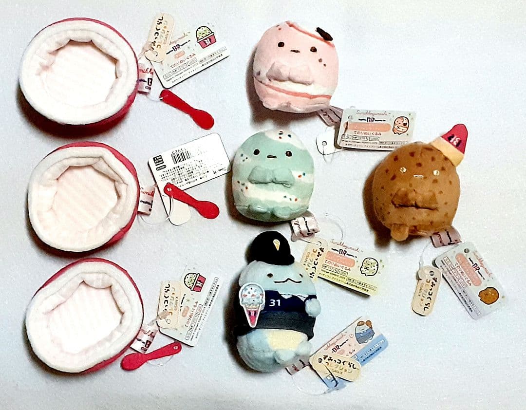 すみっコぐらし　てのりぬいぐるみ・ぶらさげぬいぐるみ50点まとめ売り