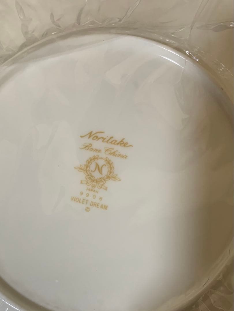 ノリタケ　バイオレットドリーム　プレート6枚