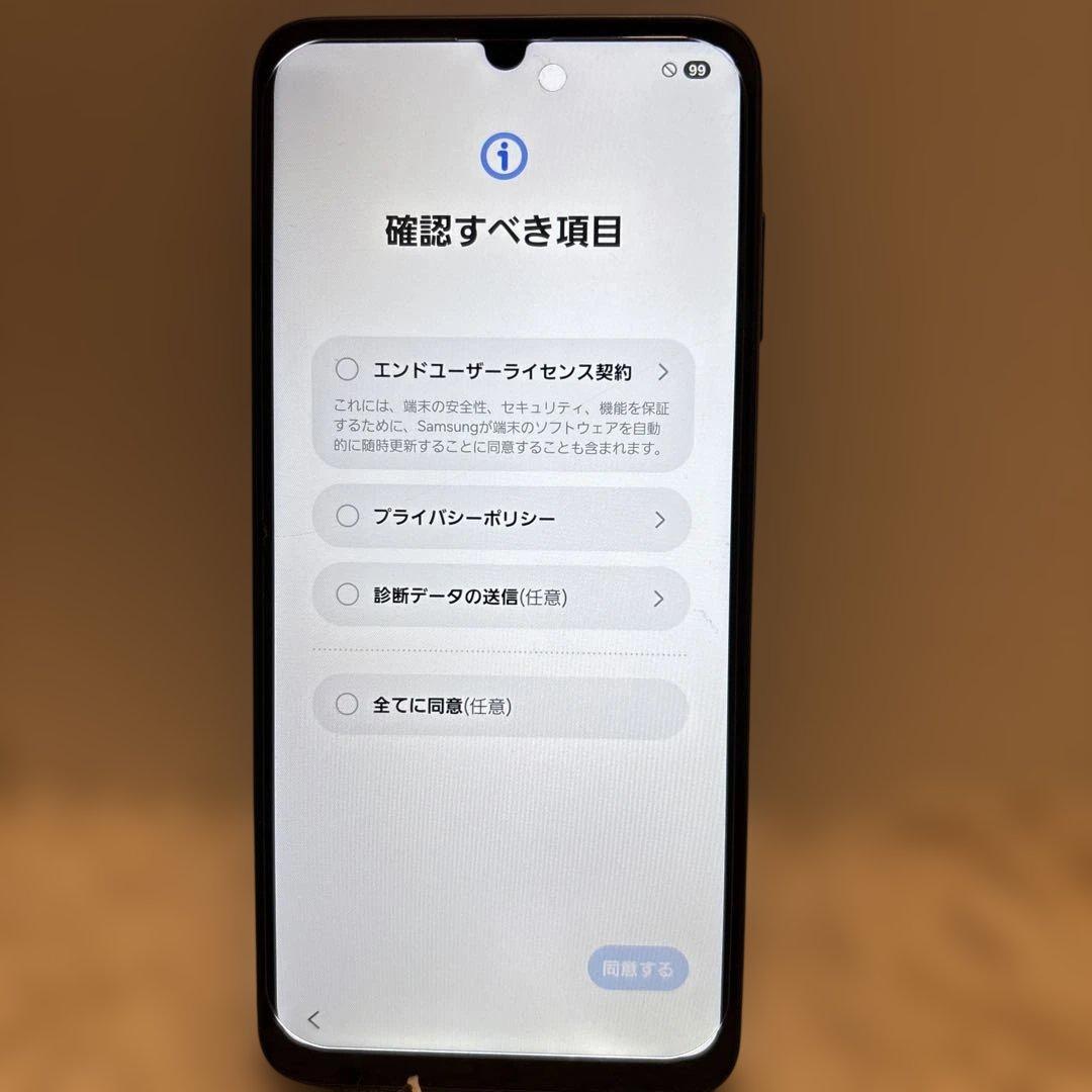 Samsung スマーホ　ブラック
