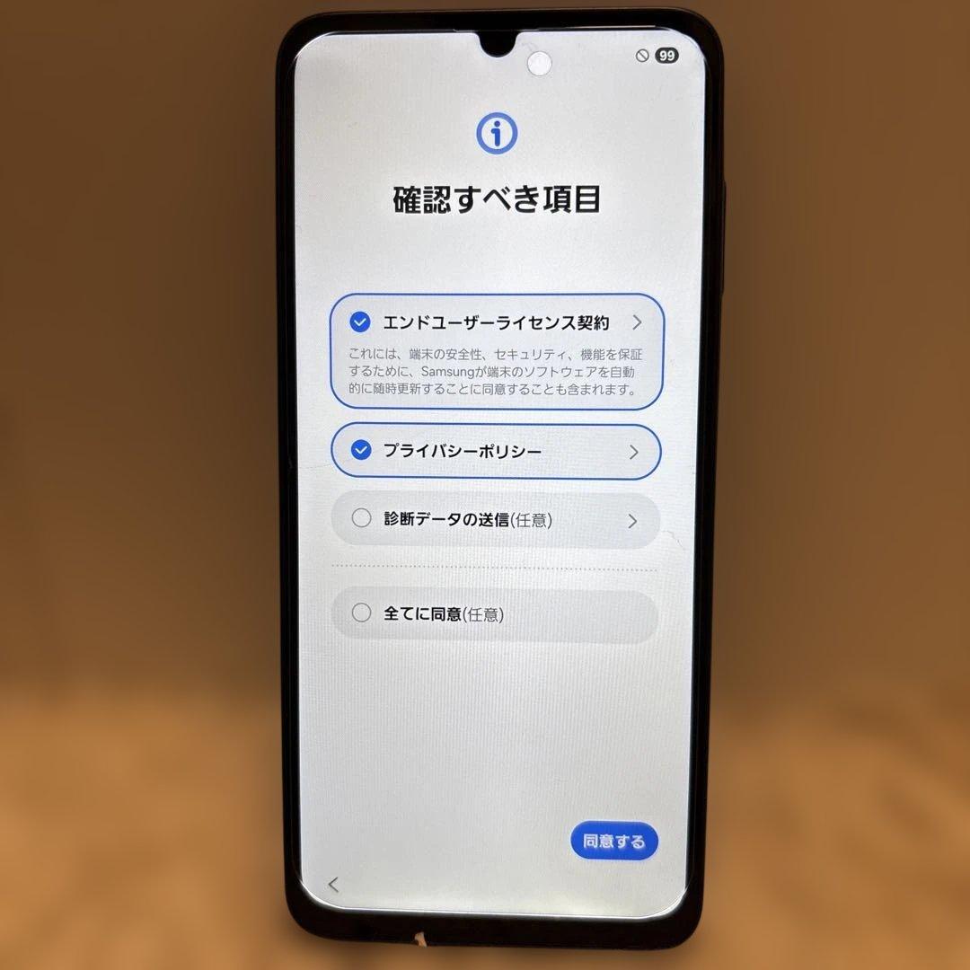 Samsung スマーホ　ブラック