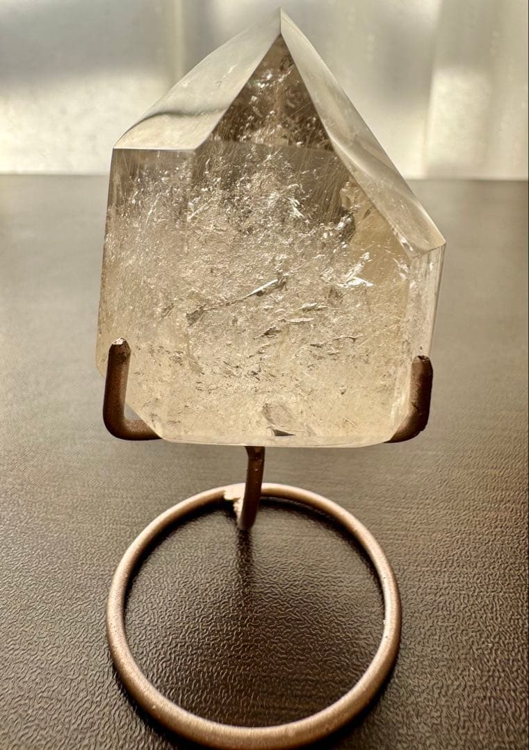 ゴールドルチル 水入り レムリアン レア スタンド付き