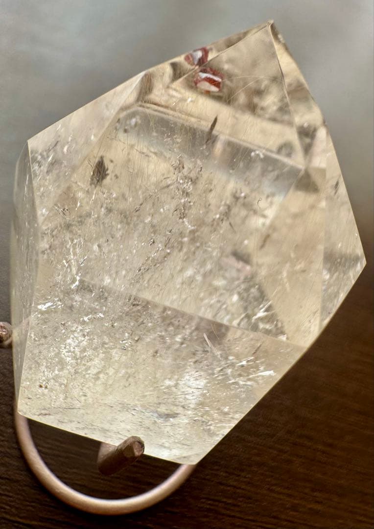 ゴールドルチル 水入り レムリアン レア スタンド付き