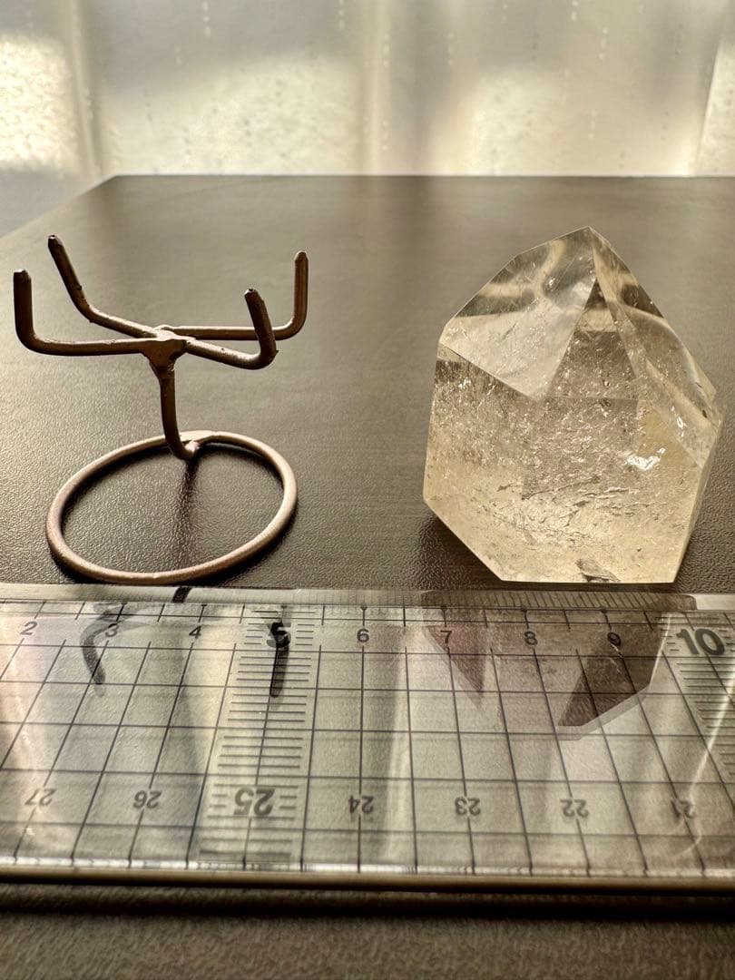 ゴールドルチル 水入り レムリアン レア スタンド付き