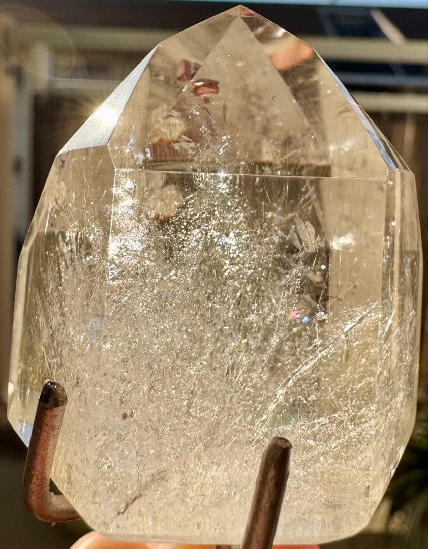 ゴールドルチル 水入り レムリアン レア スタンド付き