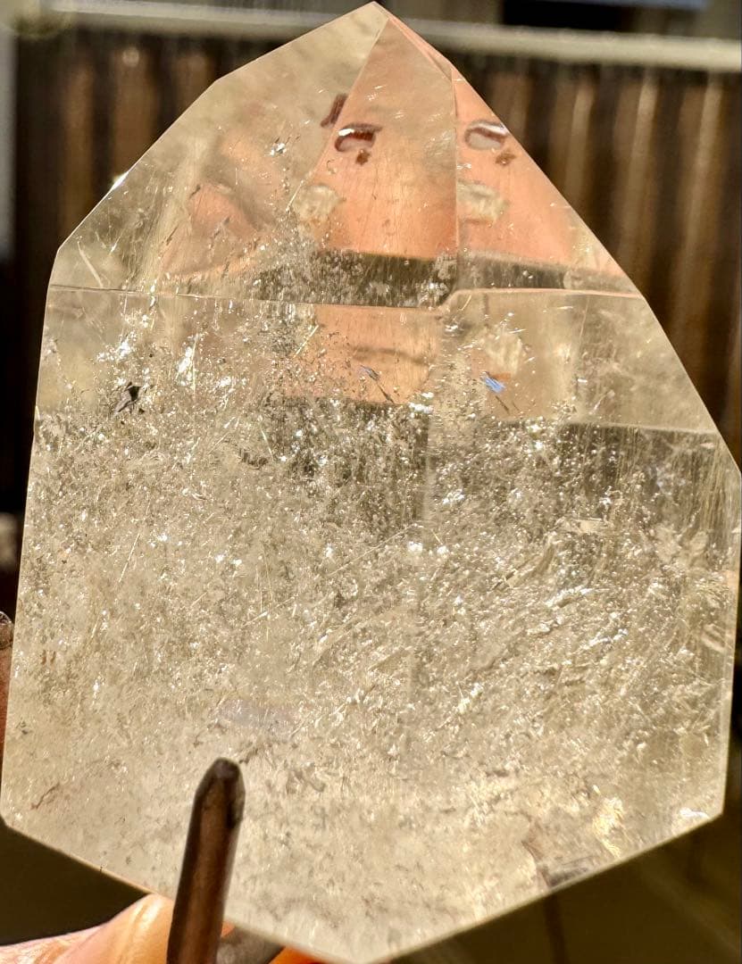 ゴールドルチル 水入り レムリアン レア スタンド付き