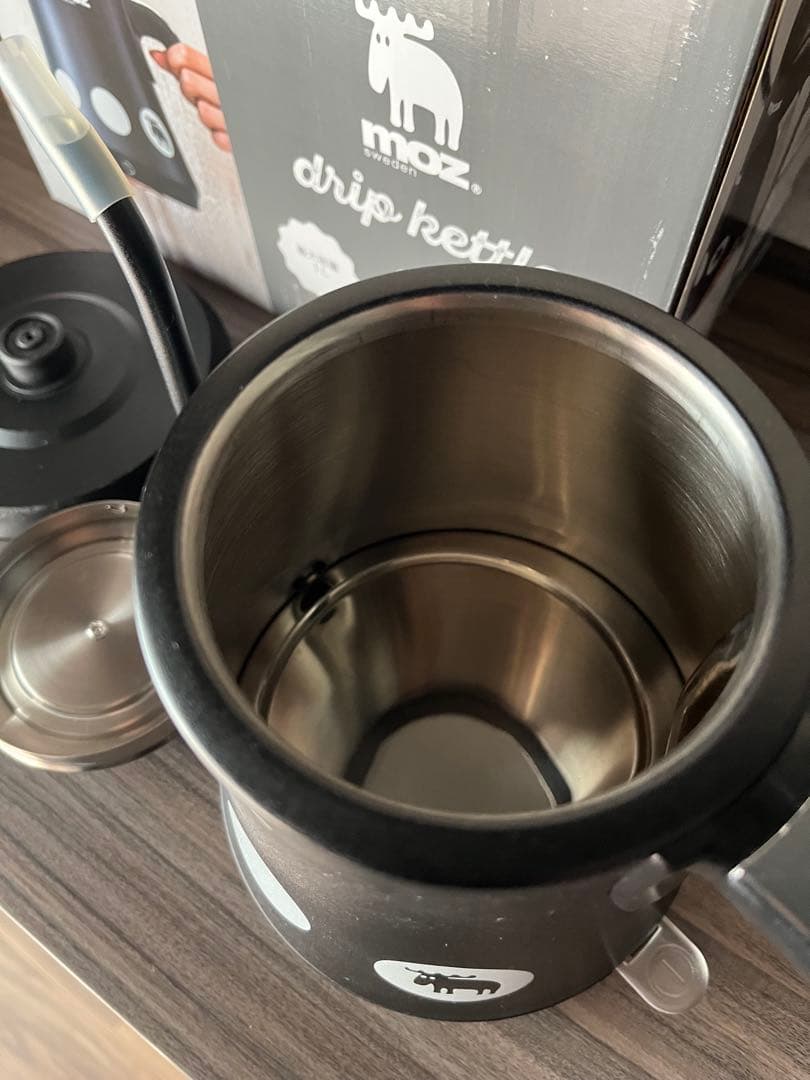 moz ドリップ電気ケトル ブラック