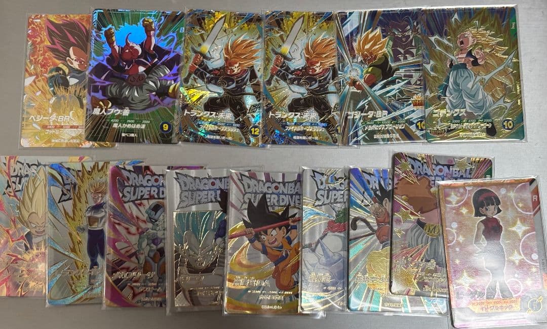 ドラゴンボールスーパーダイバーズ SEC GDR EXR パラレル まとめ28枚