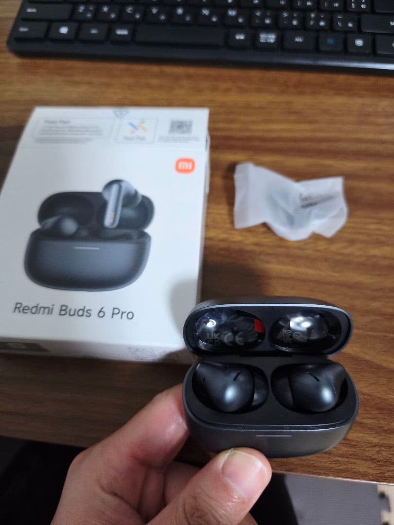 【美品、ほぼ新品】Xiaomi Redmi Buds 6 Pro ブラック