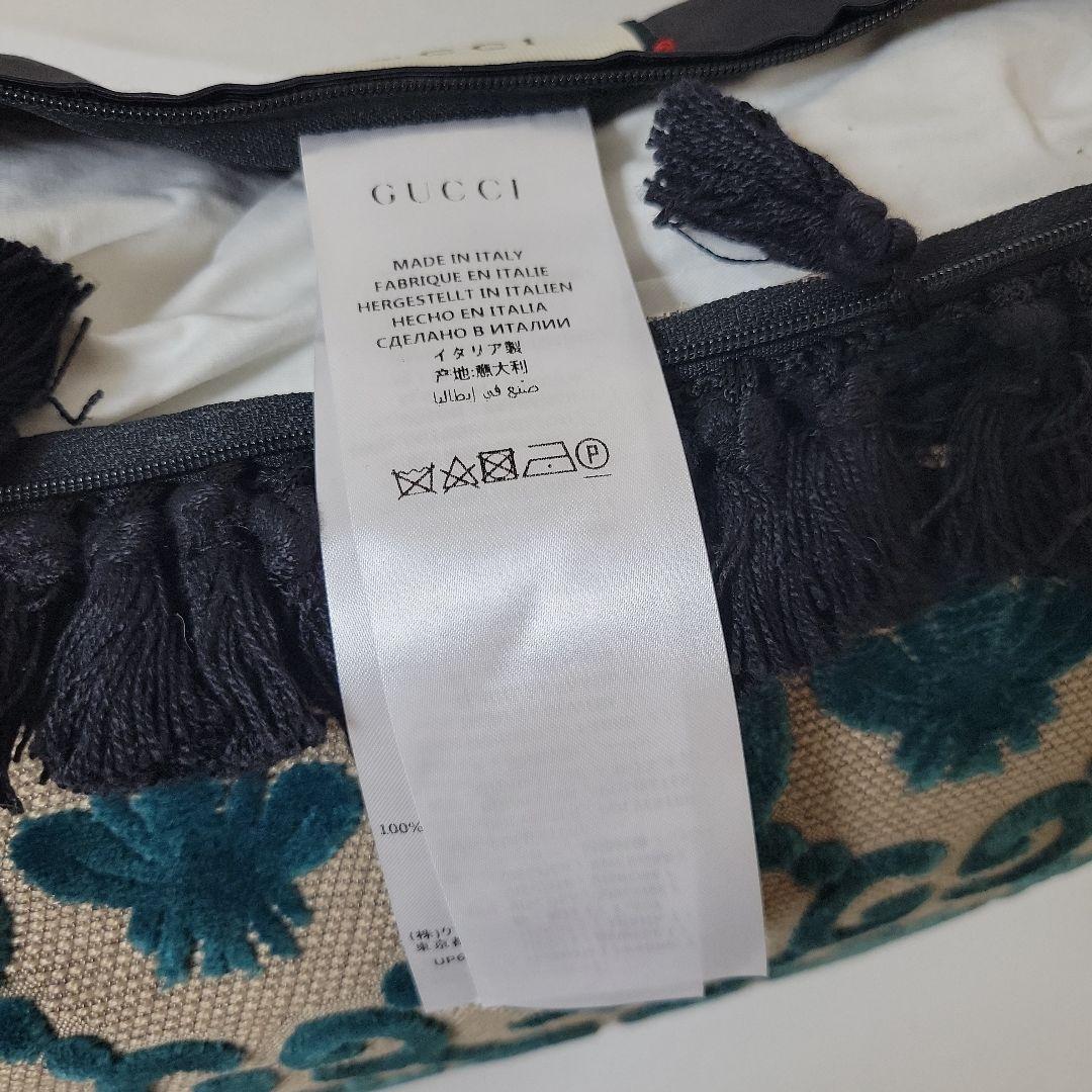 GUCCI グッチ クッション GG ジャガード ベルベット