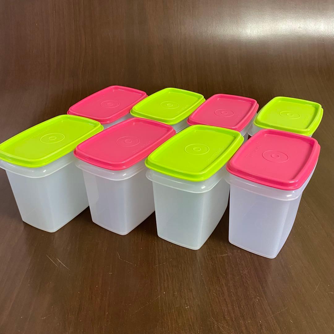 新品　タッパーウェア　シェルフセーバー　8個セット