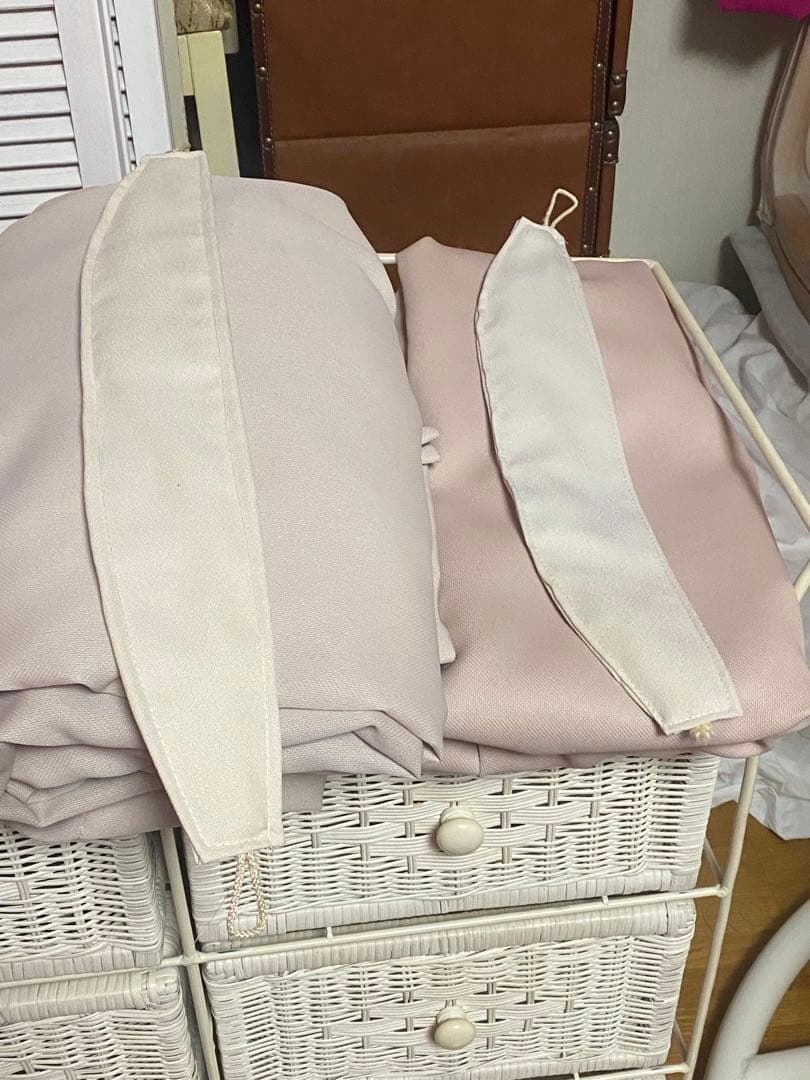 高級オーダー ドレープ カーテン♦️4枚セット♦️セカンドハウス使用♦️消防庁認定品