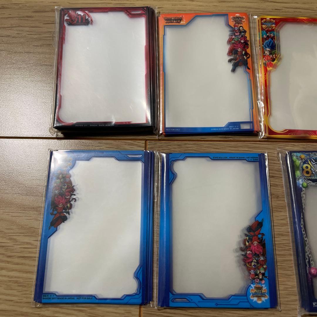 【未開封】スーパードラゴンボールヒーローズオフィシャルスリーブセット