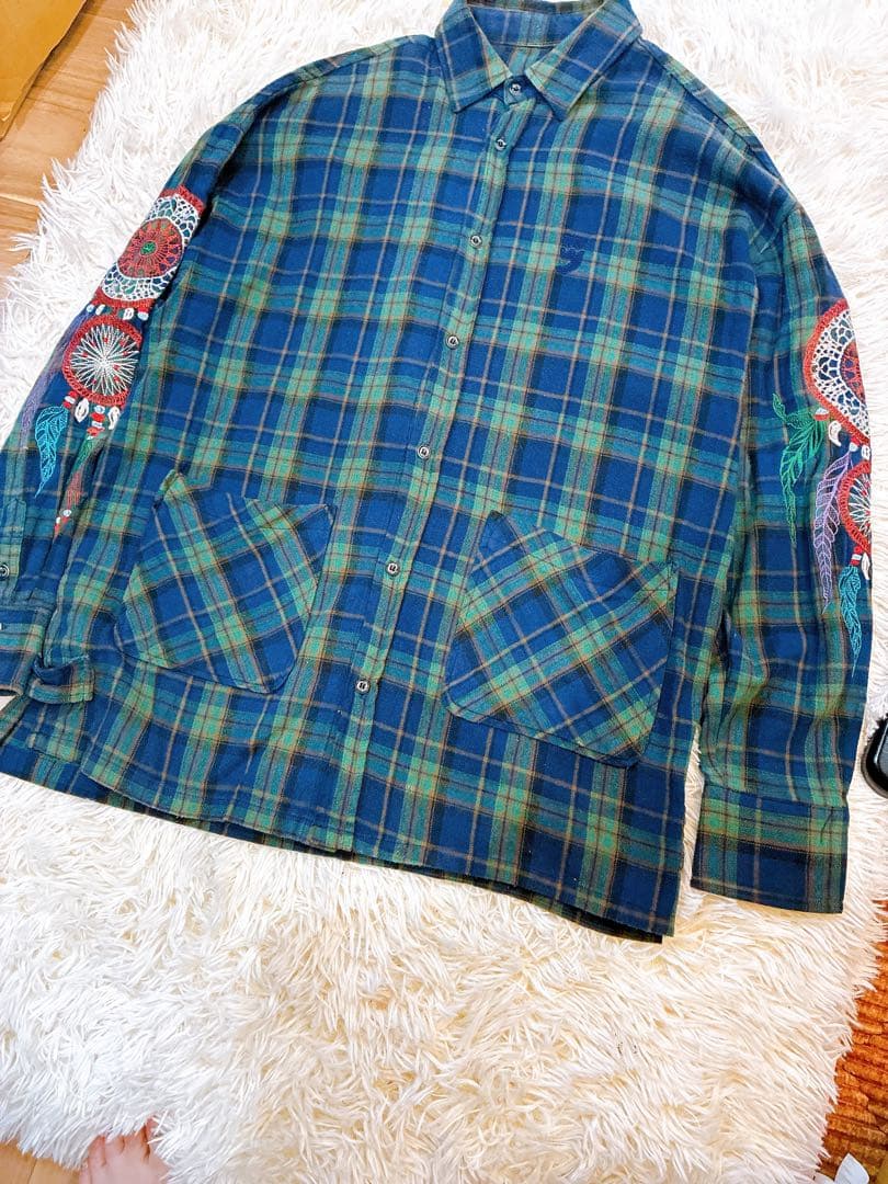 エーナッシング　BTS ジョングク着用　DREAMCATCHER オーバーシャツ