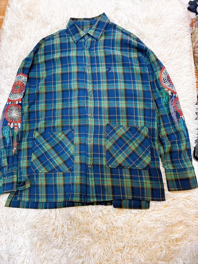 エーナッシング　BTS ジョングク着用　DREAMCATCHER オーバーシャツ