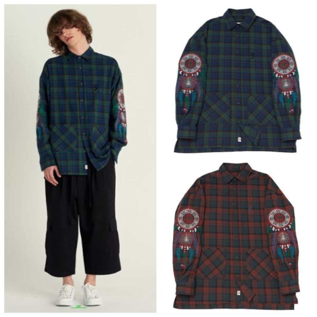 エーナッシング　BTS ジョングク着用　DREAMCATCHER オーバーシャツ