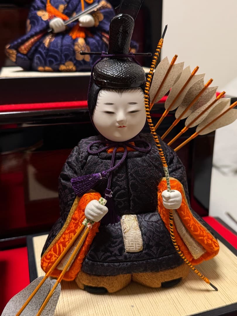 【引き取り希望】原米州ひな人形7段飾り