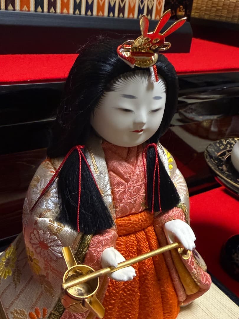 【引き取り希望】原米州ひな人形7段飾り