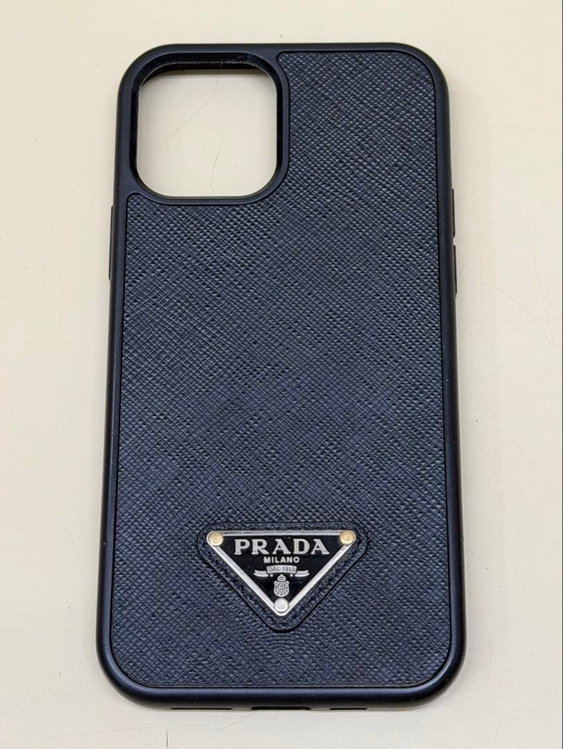 PRADA プラダ　iPhone 12 pro レザーケース　正規品