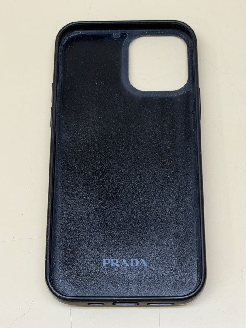 PRADA プラダ　iPhone 12 pro レザーケース　正規品