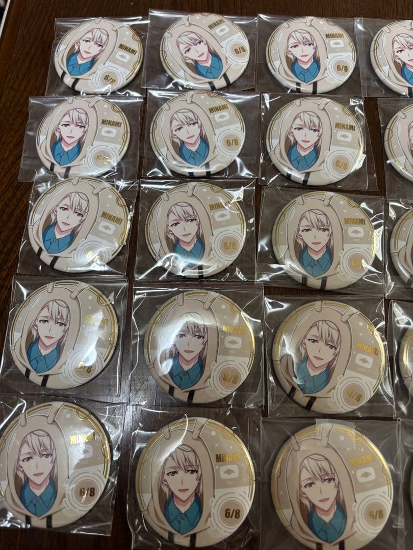 アイドリッシュセブン　ラビチューブ　棗巳波　缶バッジ　45個　バラ売り可能
