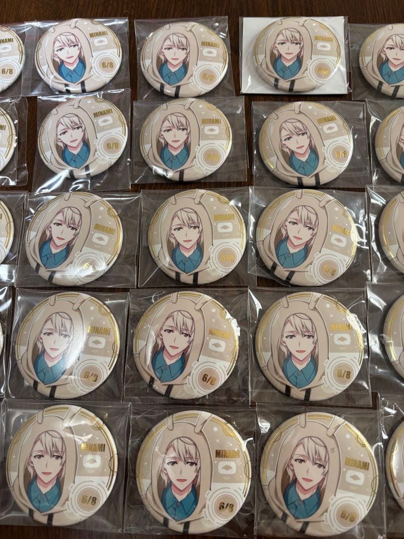 アイドリッシュセブン　ラビチューブ　棗巳波　缶バッジ　45個　バラ売り可能