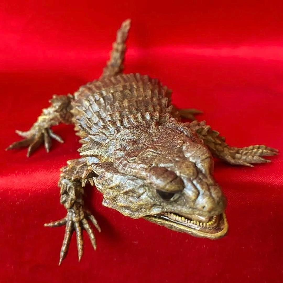 アルマジロトカゲ　リペイント品　ダンゴムシ　バンダイガシャポン