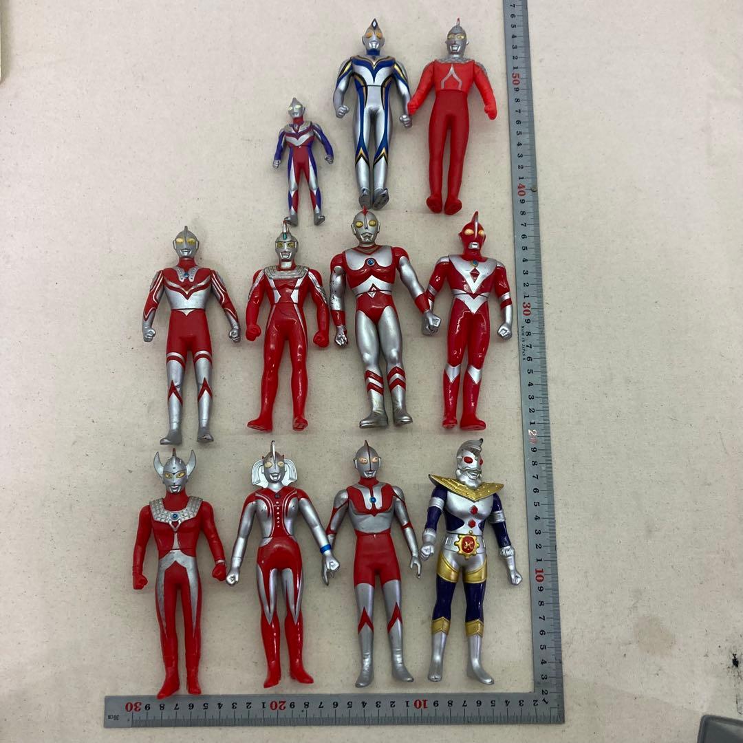 【11体セット★まとめ売り】ウルトラマン　ソフビ　フィギュア　1988年製あり
