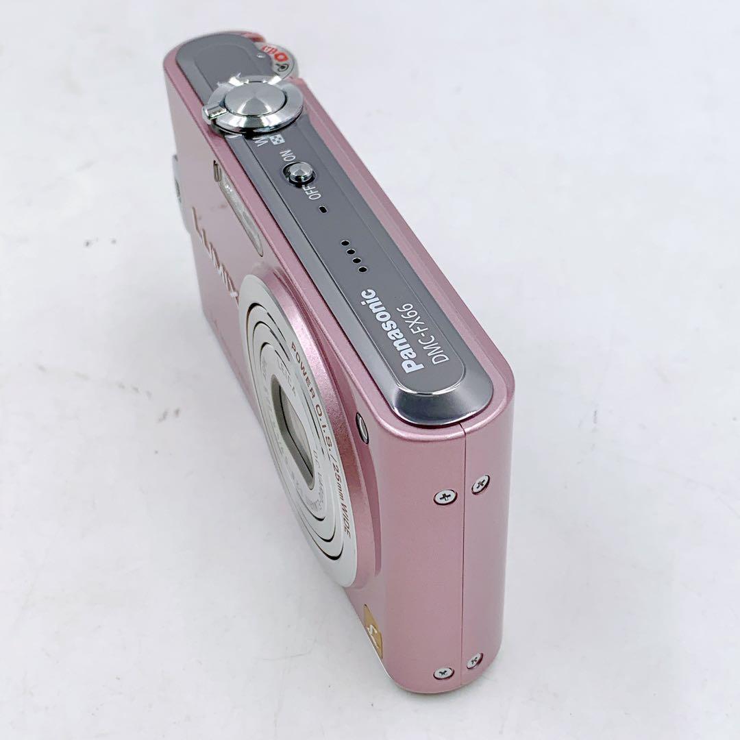 7A16【動作品】美品 Panasonic DMC-FX66 デジタルカメラ
