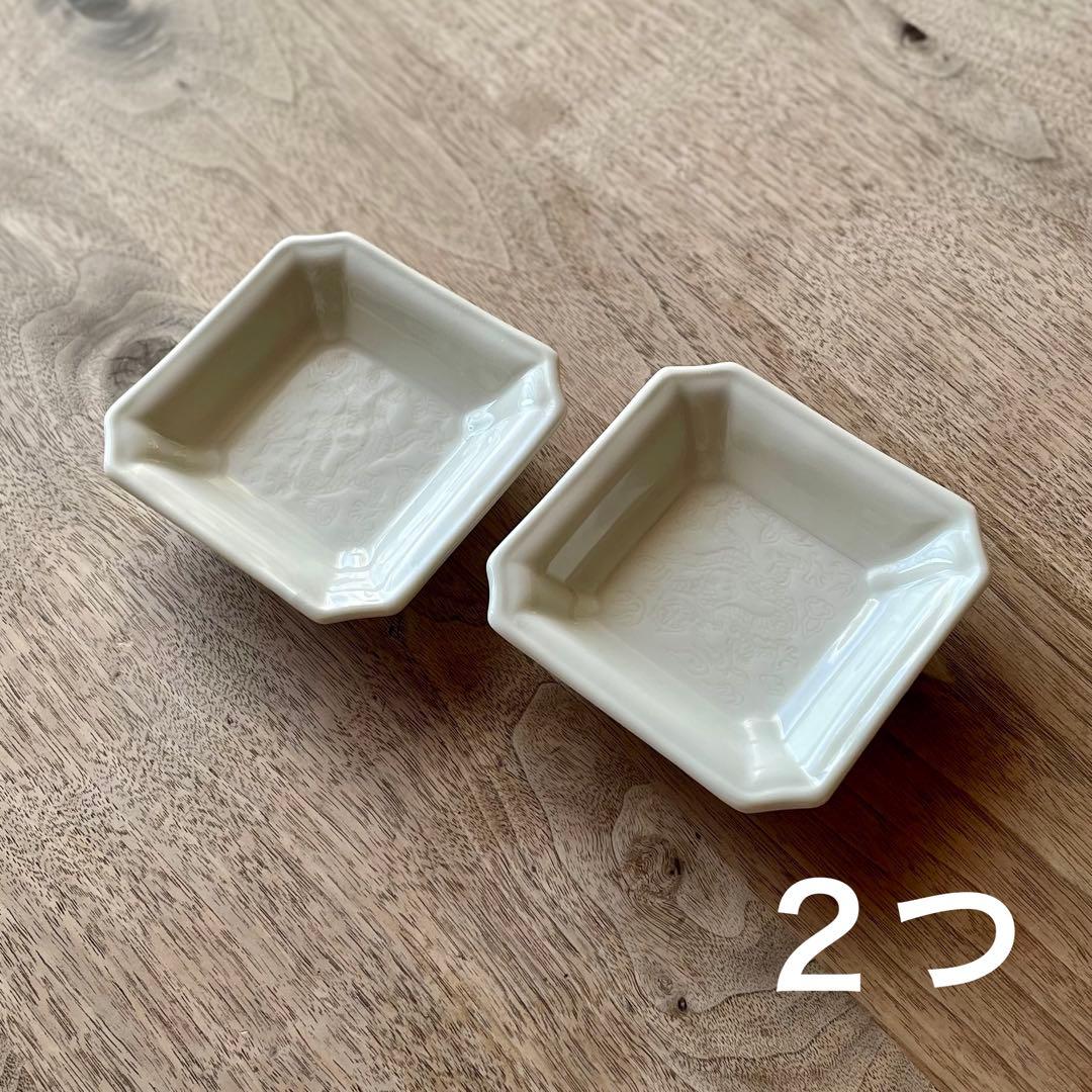 マリアンヌ様 丸小皿2＋青白磁隅切豆鉢2＋染線隅切豆鉢2＋花豆鉢3種＋龍小皿2