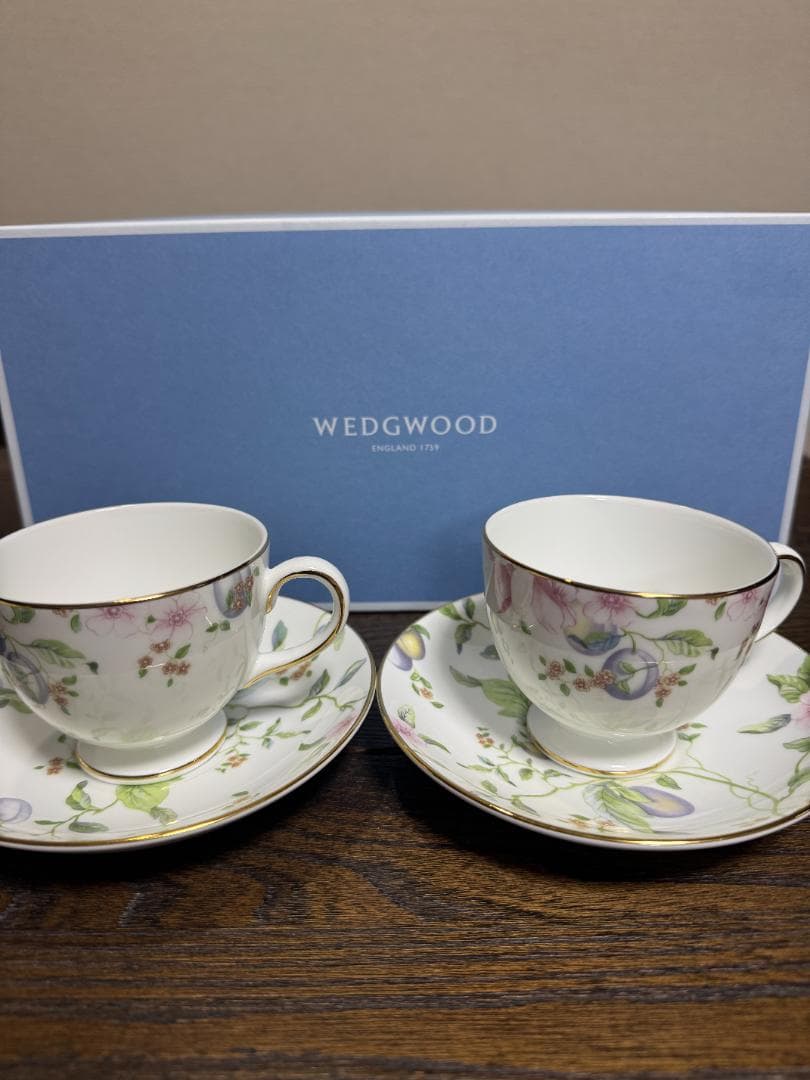 ☆taku☆新品 カップ＆ソーサー、オーバルプレートセット