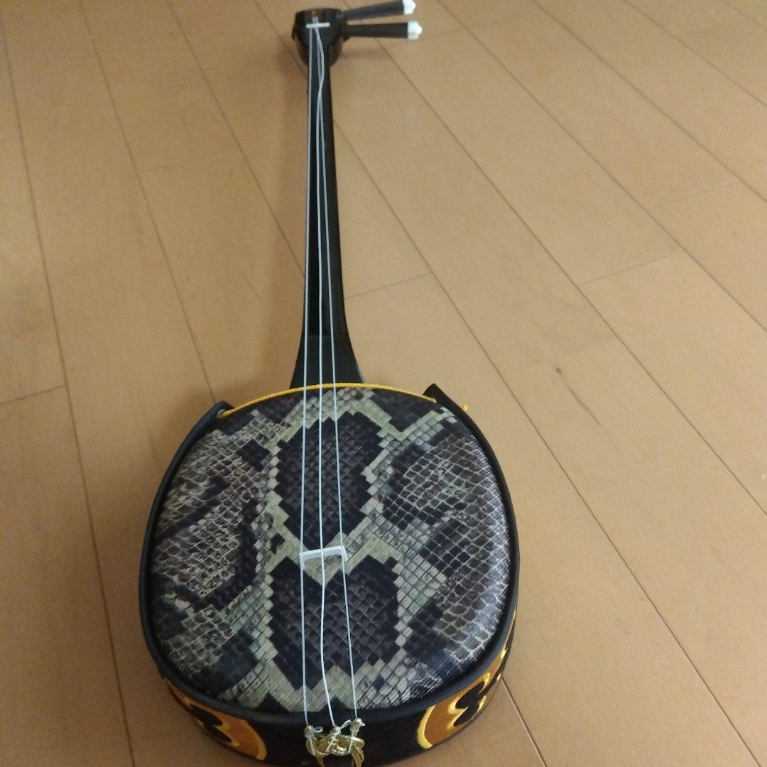 【ジャンク】三線 　沖縄　ソフトケース付き