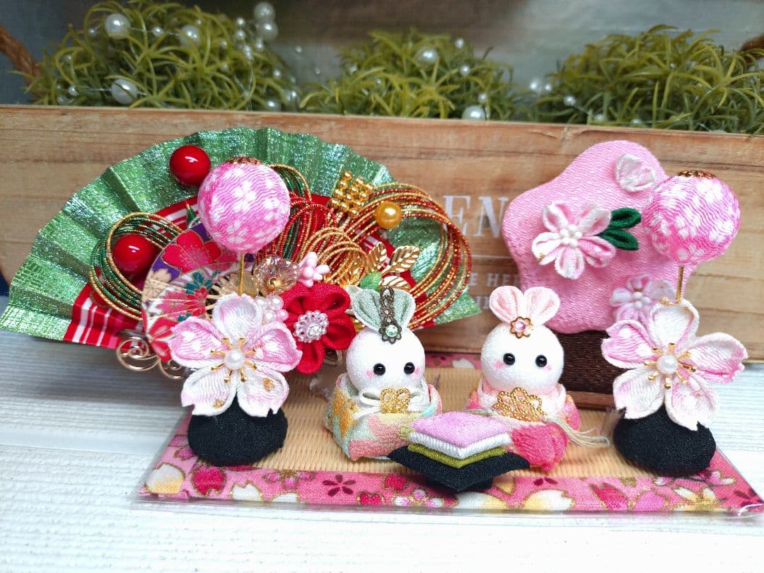 ♥No.2♡*可愛い節分飾り*貼り付け無し*ひな祭り飾り。桜飾り**♡♥