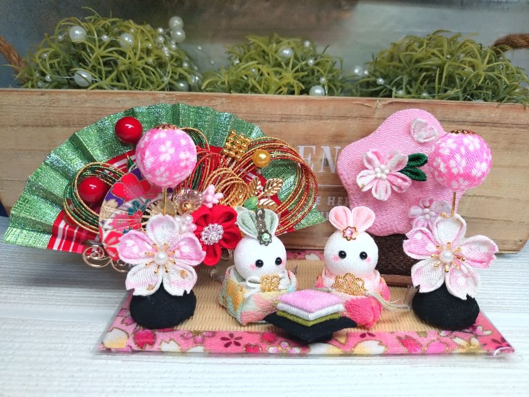 ♥No.2♡*可愛い節分飾り*貼り付け無し*ひな祭り飾り。桜飾り**♡♥