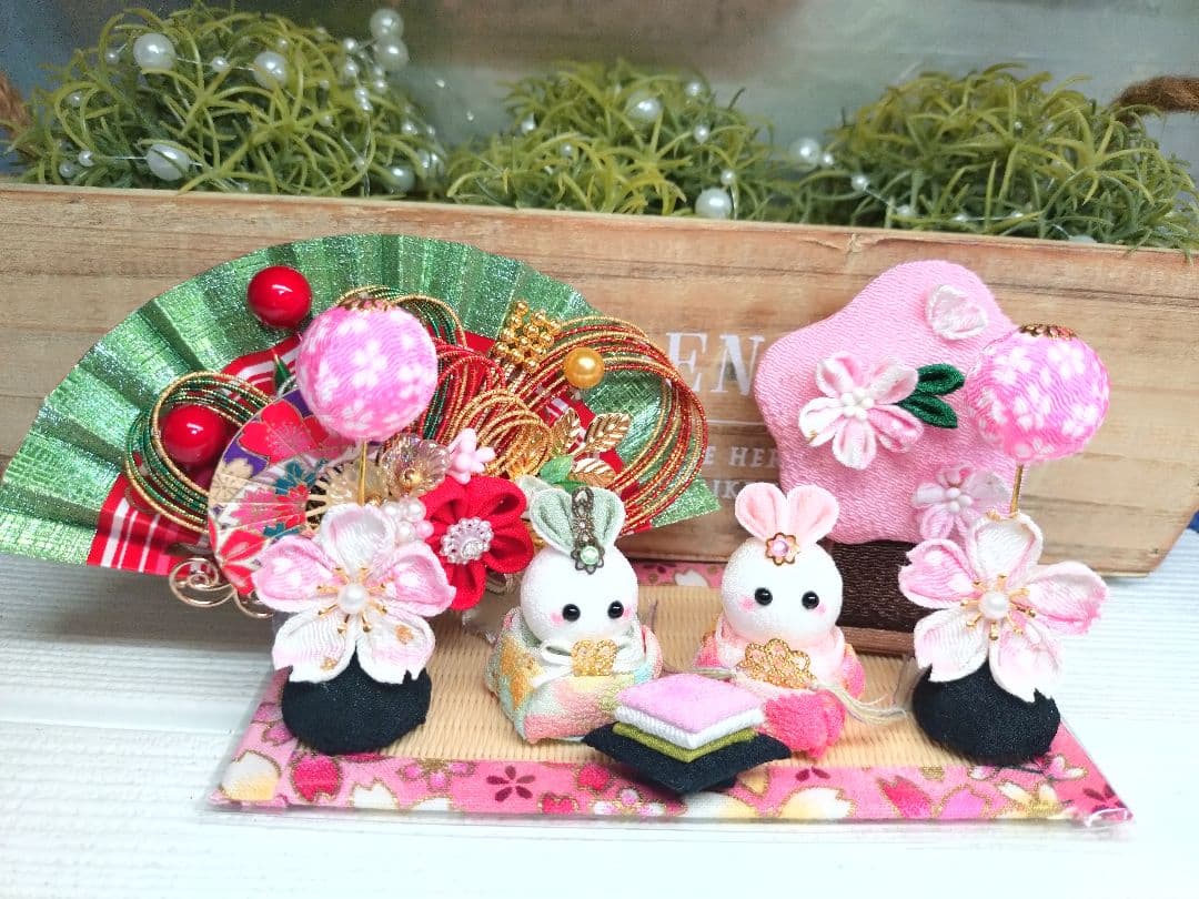 ♥No.2♡*可愛い節分飾り*貼り付け無し*ひな祭り飾り。桜飾り**♡♥