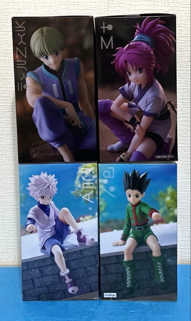 ハンター×ハンター　ぬーどるストッパーフィギュア　4体セット