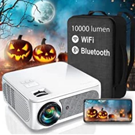 プロジェクター 10000lm 1920×1080 4k対応 WiFi