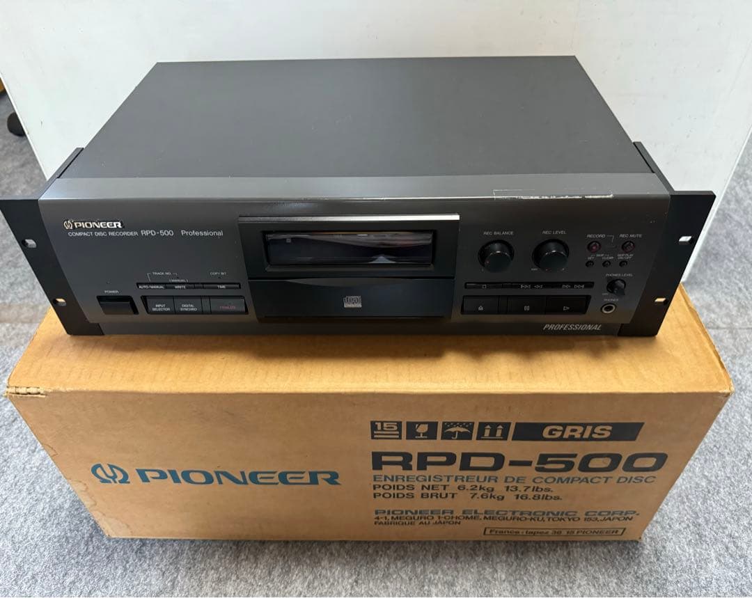 PIONEER パイオニア RPD-500 箱付き