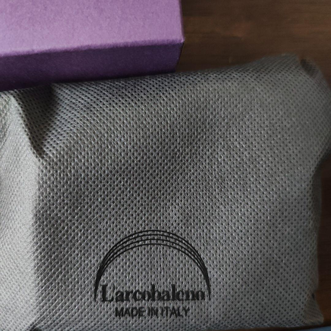 L'arcobaleno イエロー ミニ財布