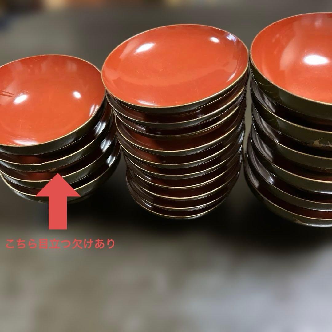 輪島塗珍しいビンテージ漆器お椀10客セット