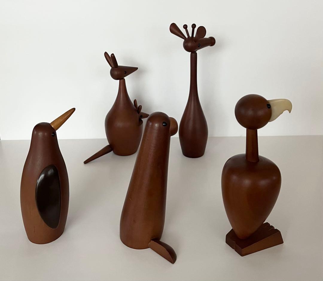 千趣会 ロイヤルペット PET ウッドアニマル 18体セット 木製動物