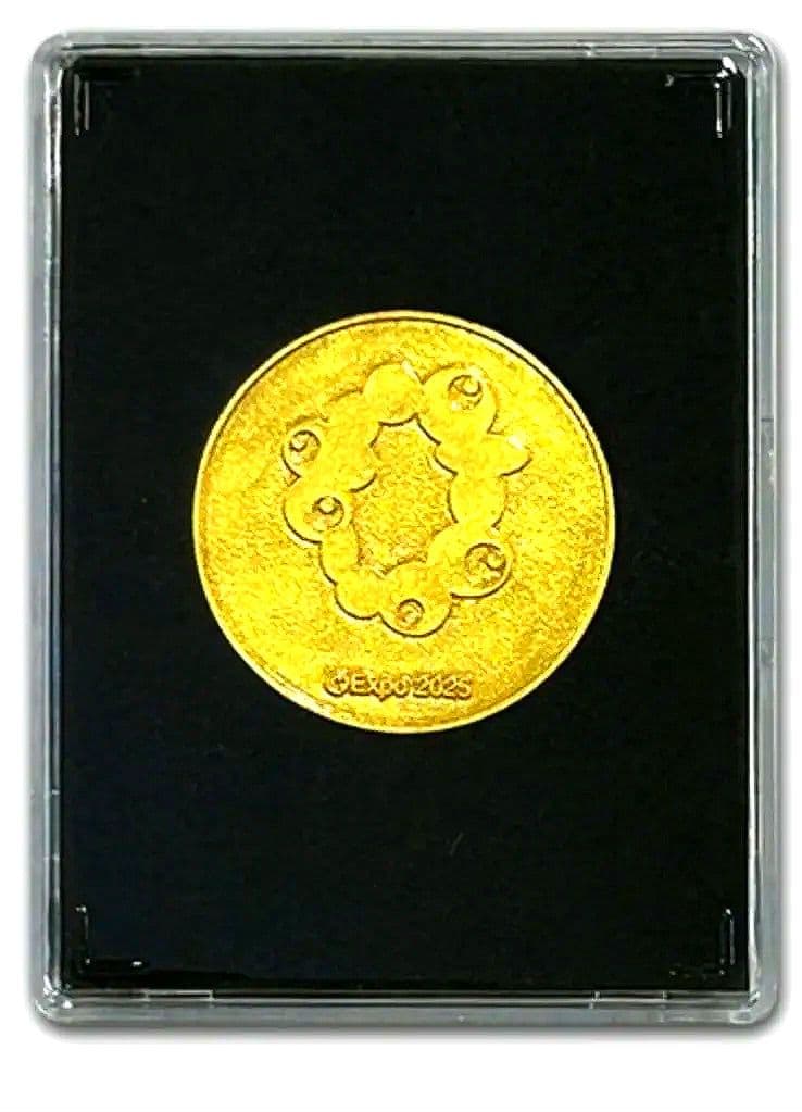 EXPO2025 金箔メダル　ミャクミャク