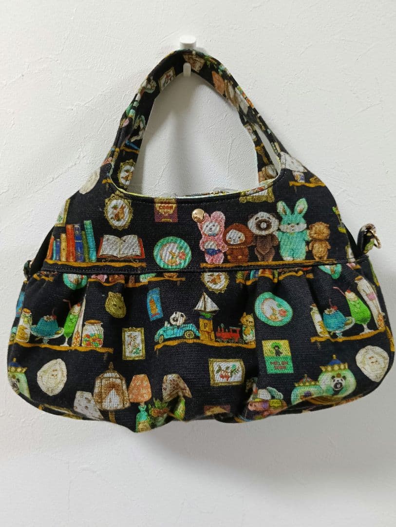 あおりころりんボストンバッグ 2点 パンダ図鑑 ホビールーム