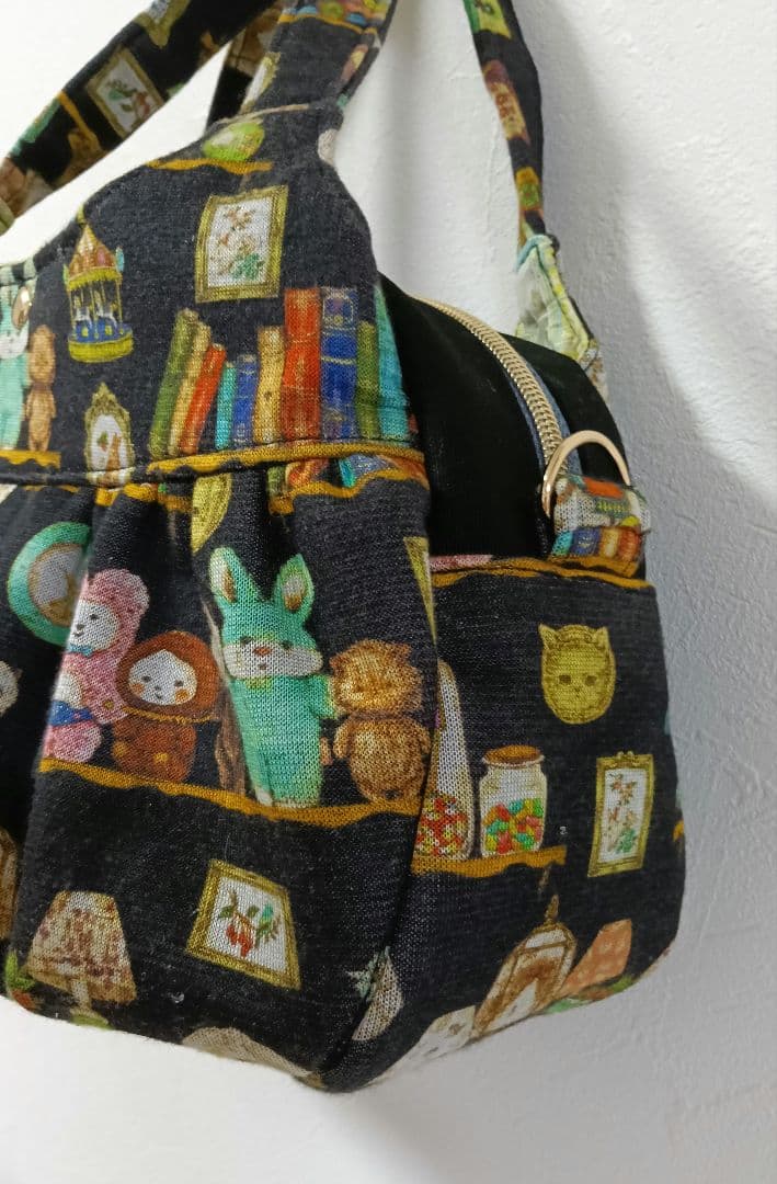 あおりころりんボストンバッグ 2点 パンダ図鑑 ホビールーム