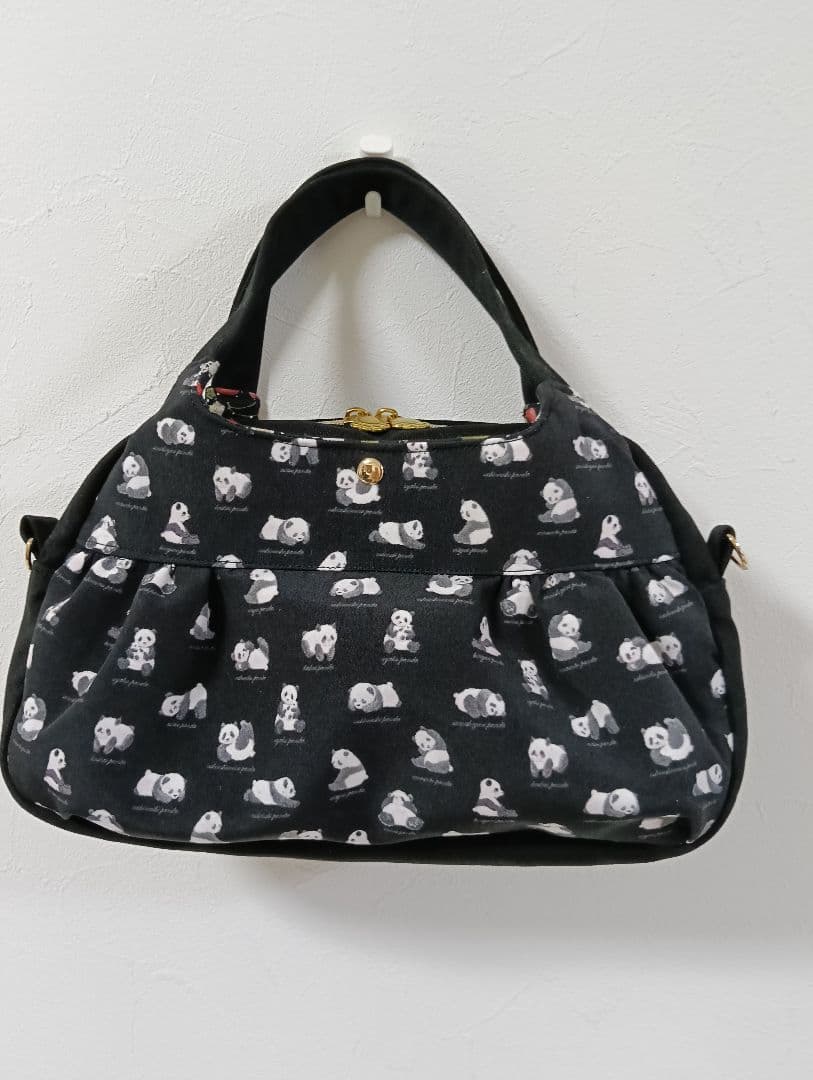 あおりころりんボストンバッグ 2点 パンダ図鑑 ホビールーム