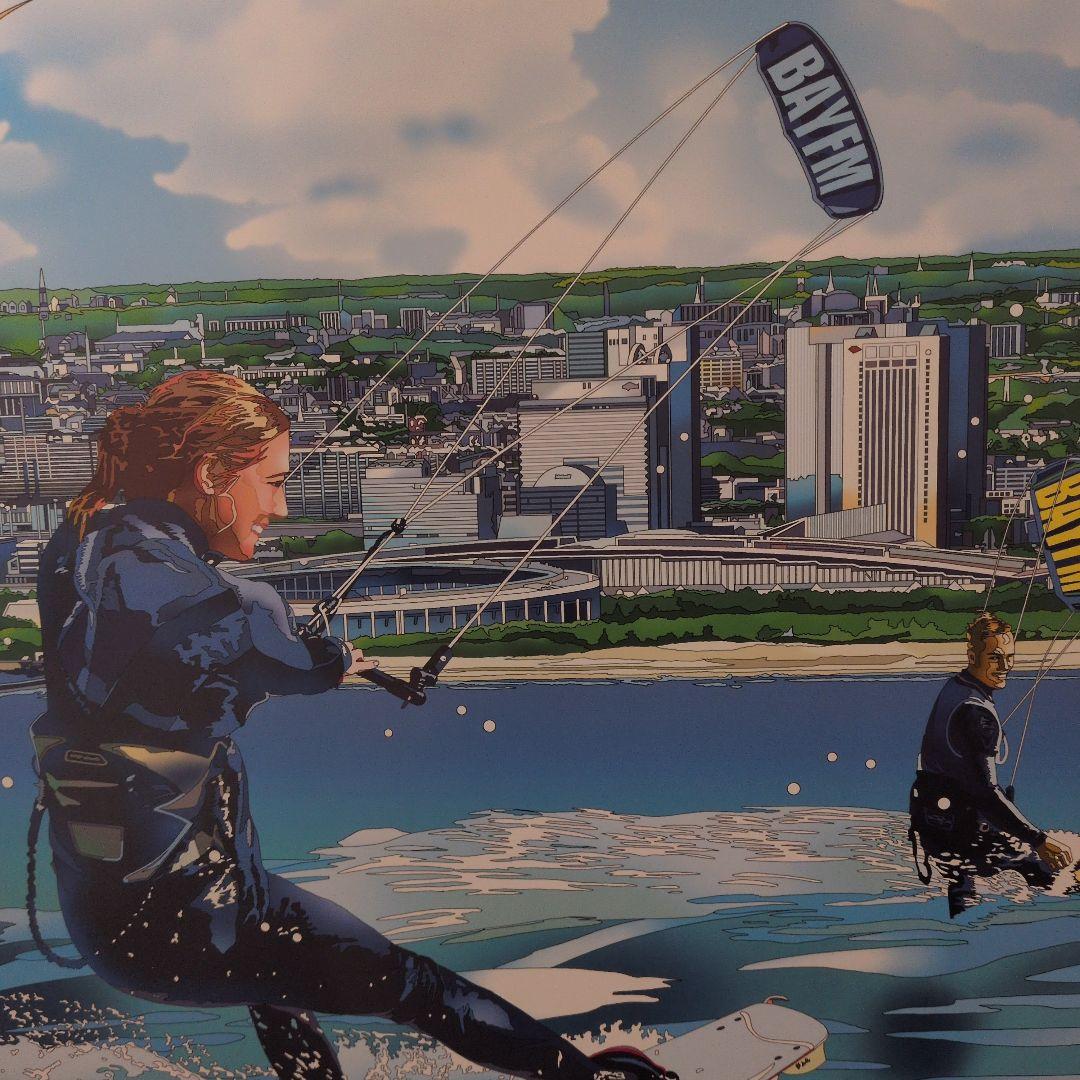 bayfm78 ポスター２枚セット　鈴木英人