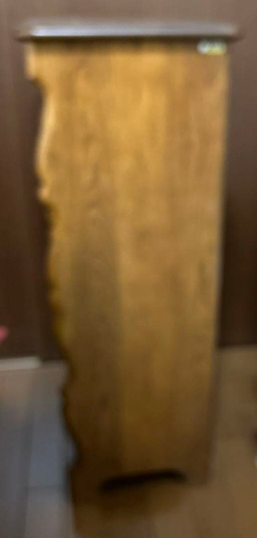 たのメル便発送♪ カリモク　小物棚　ウッドラック　電話台　レトロ